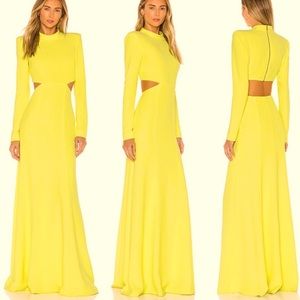 A.L.C Yellow Gabriela Dress
